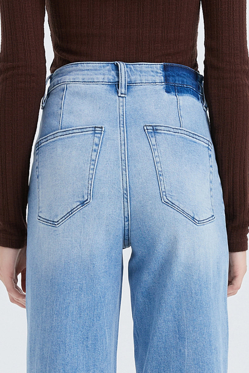 HIGH RISE WIDE LEG JEANS BYW8101