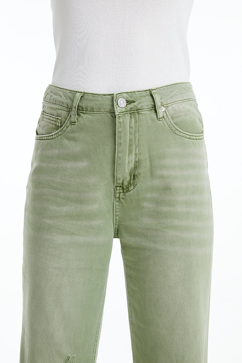 HIGH RISE VINTAGE CROP FLARE BYF1103 MULA