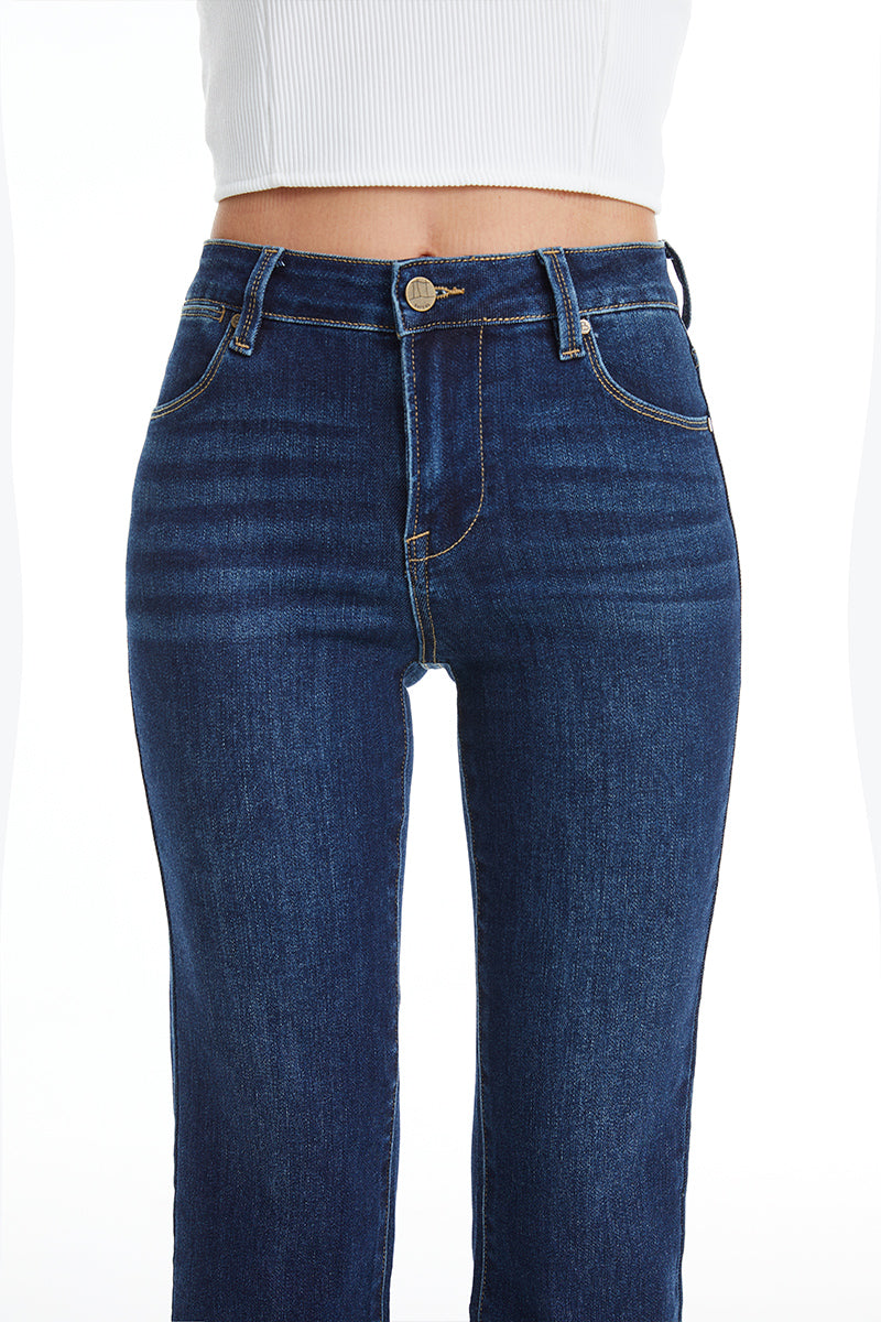 MID RISE STRAIGHT LEG JEANS BYT5001 DB