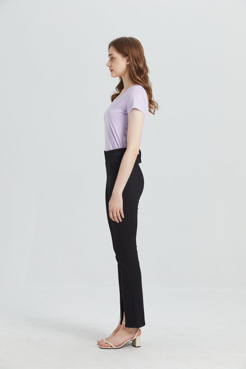 HIGH RISE FLARE JEANS BYF1070