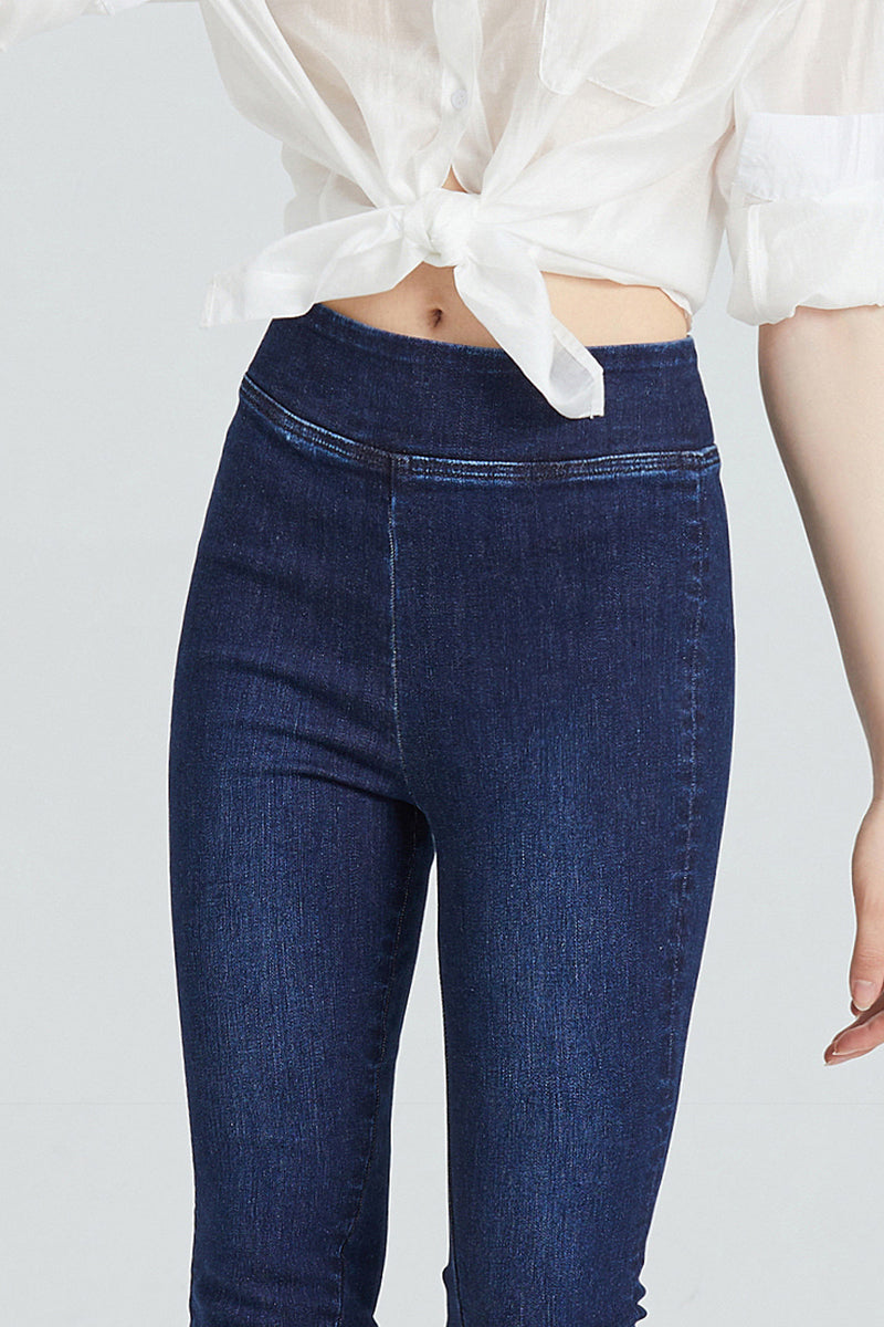 HIGH RISE FLARE JEANS BYF1072