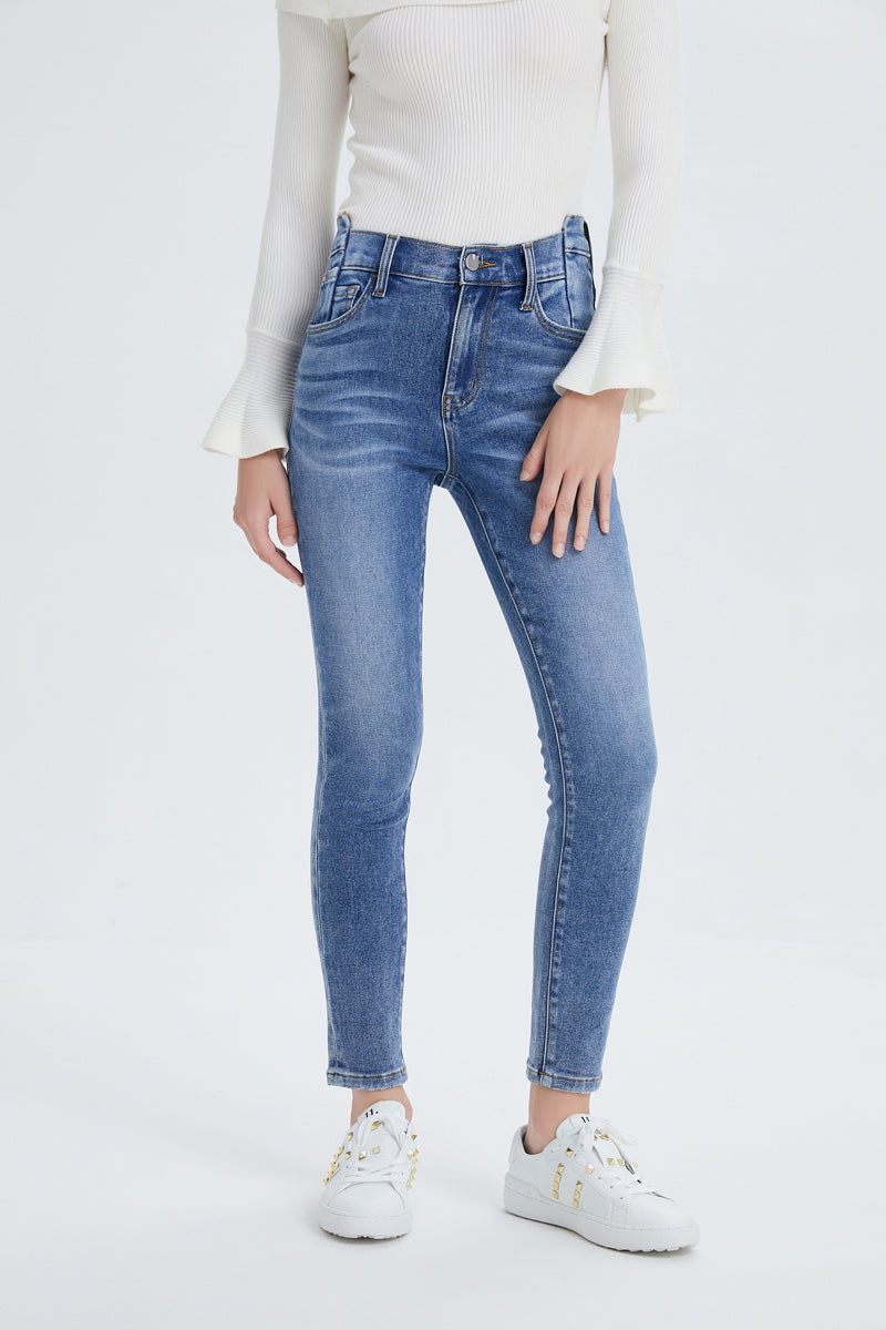 MID RISE SKINNY JEANS BYS2029M