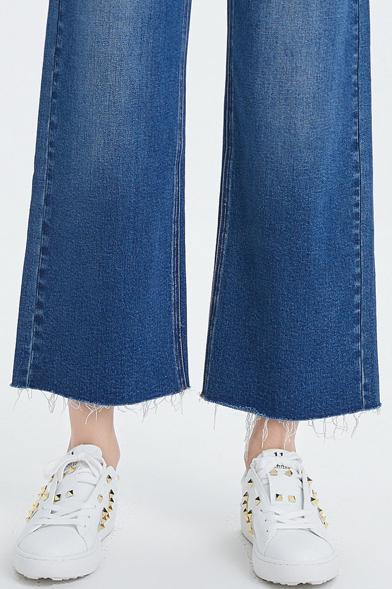 HIGH RISE WIDE LEG JEANS BYW8015