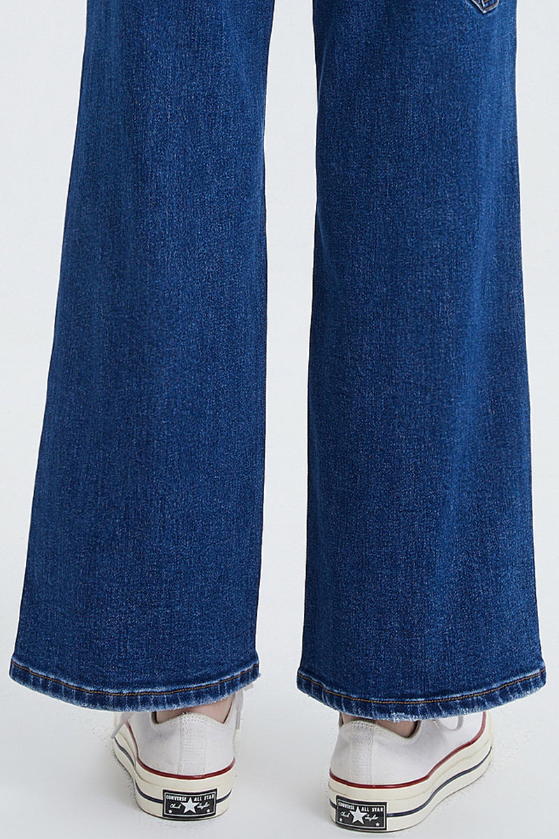 HIGH RISE WIDE STRAIGHT CROP BYW8099