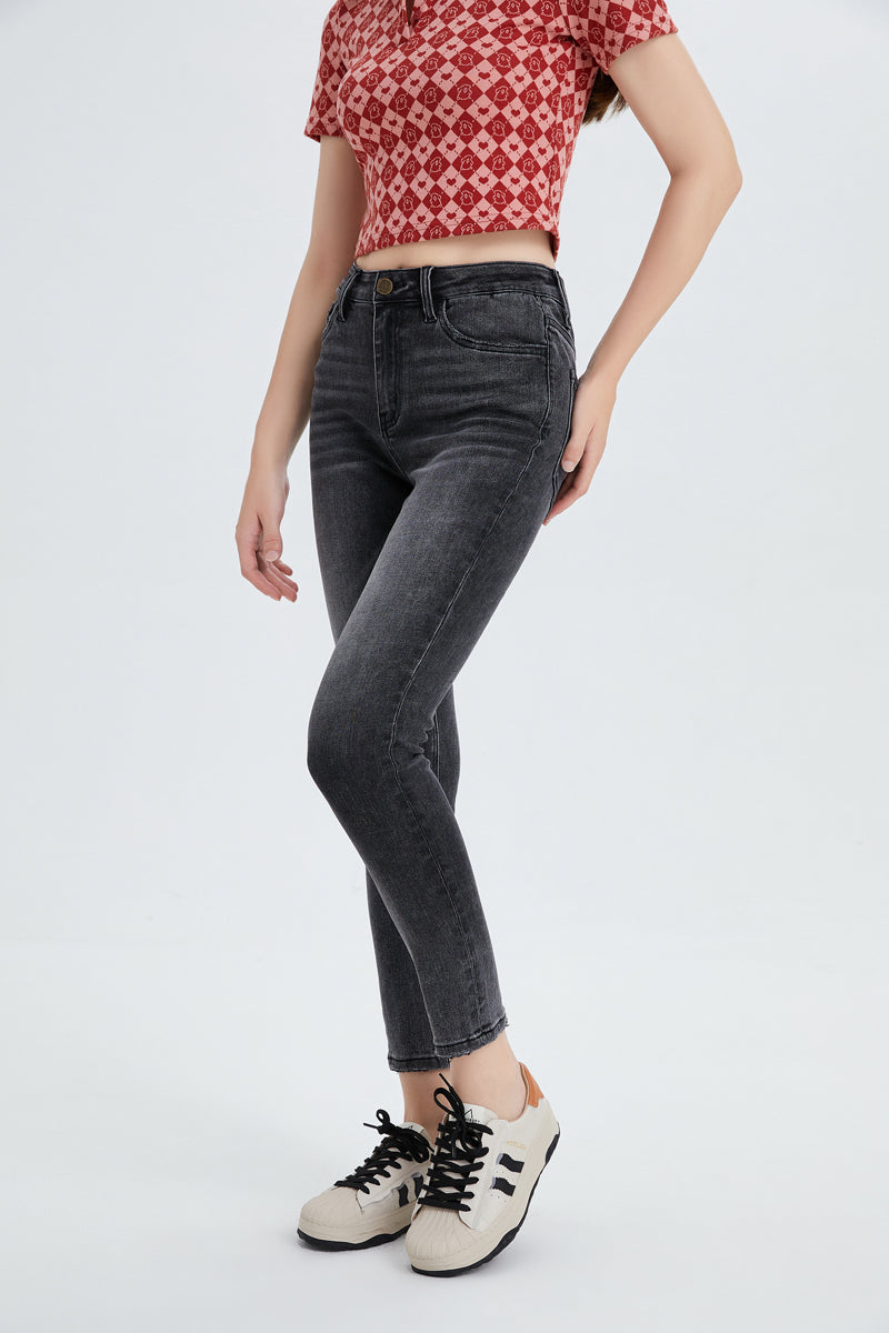 HIGH RISE SKINNY JEANS BYS2026