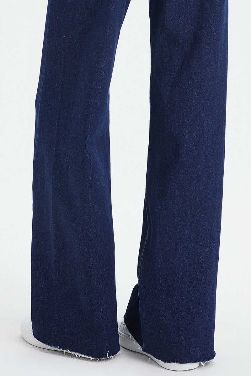 HIGH RISE WIDE LEG JEANS BYW8052