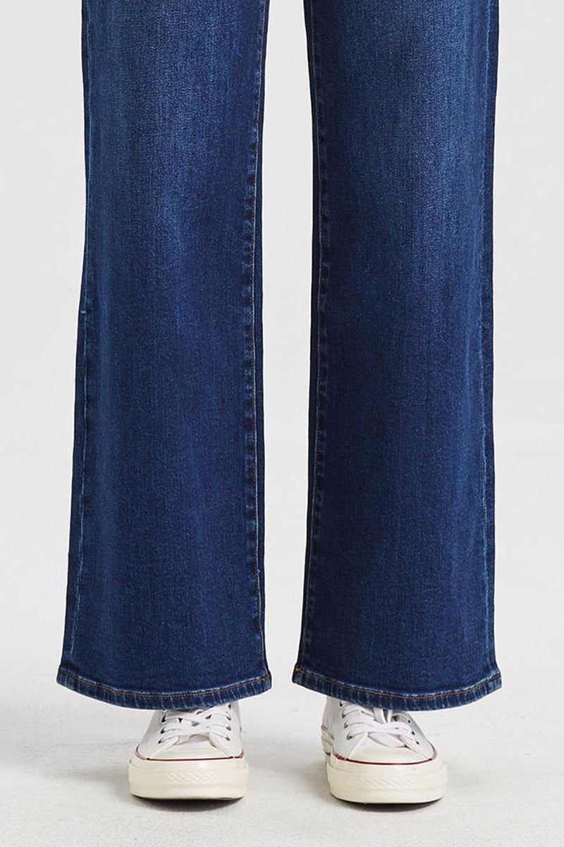 HIGH RISE WIDE LEG JEANS BYW8002