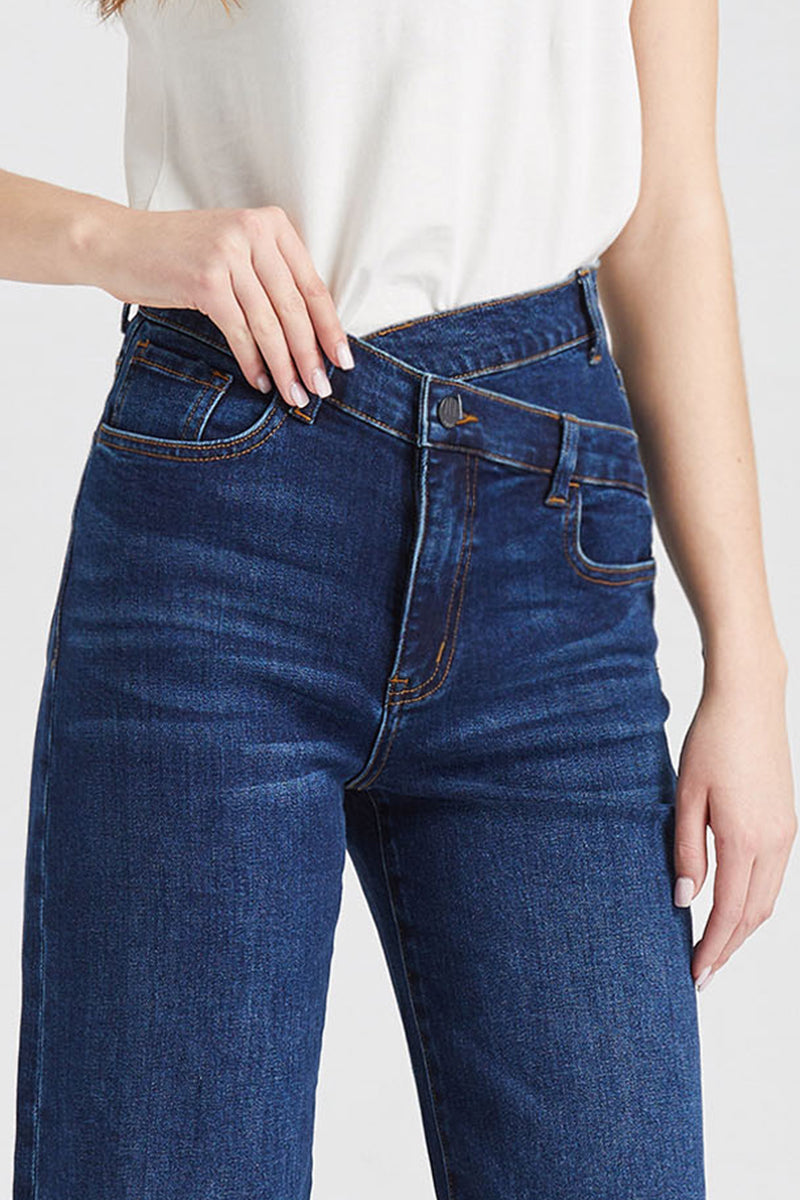 HIGH RISE WIDE LEG JEANS BYW8002