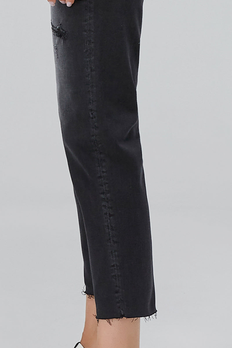 HIGH RISE MOM JEANS BYM3013