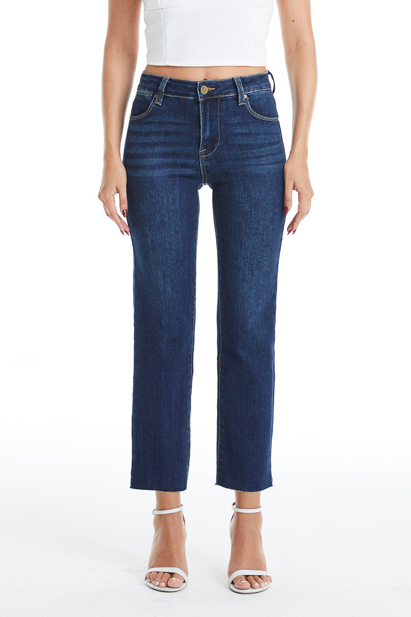 MID RISE STRAIGHT LEG JEANS BYT5001 DB