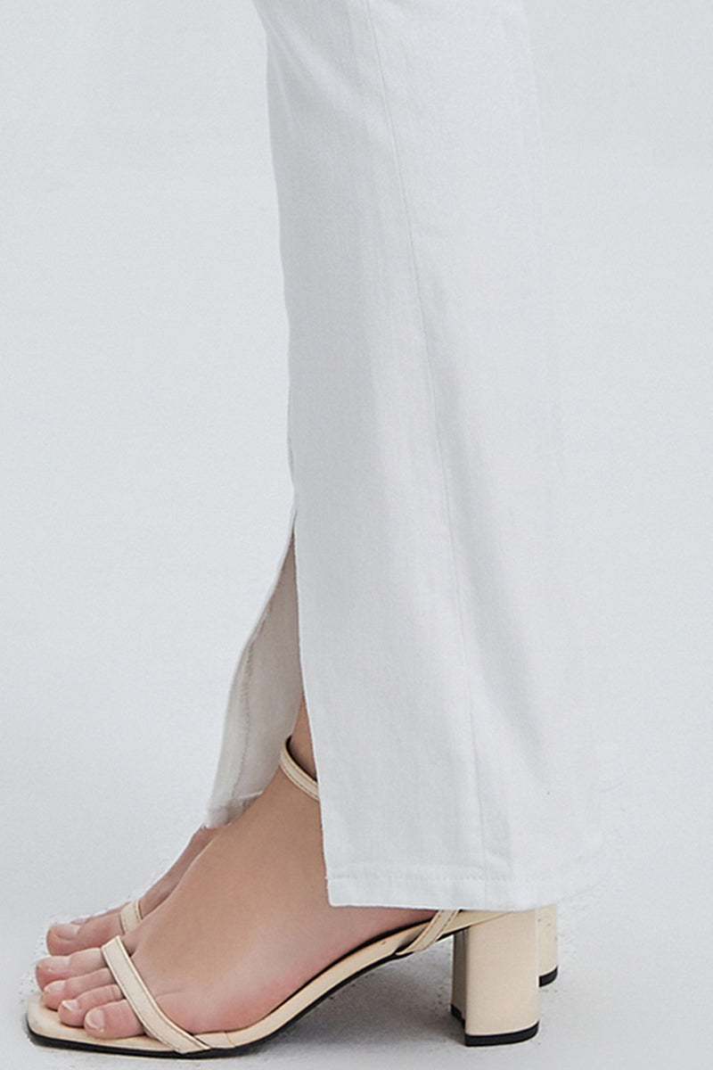 HIGH RISE FLARE JEANS BYF1073