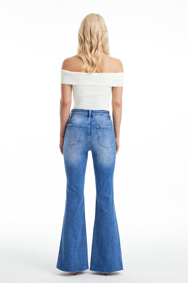 HIGH RISE FLARE JEANS BYF1100 SOUTHERN