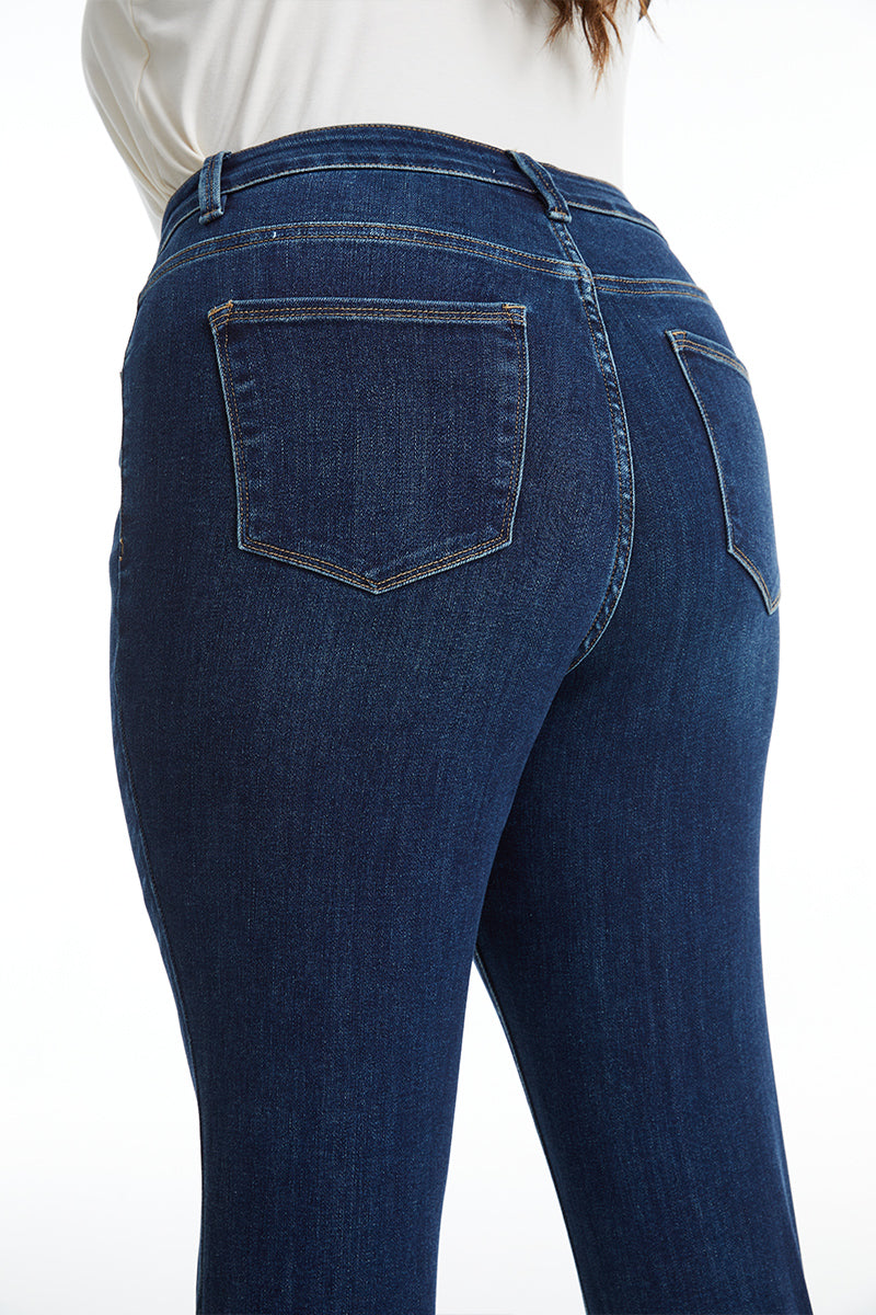 MID RISE STRAIGHT LEG JEANS BYT5001-P DB