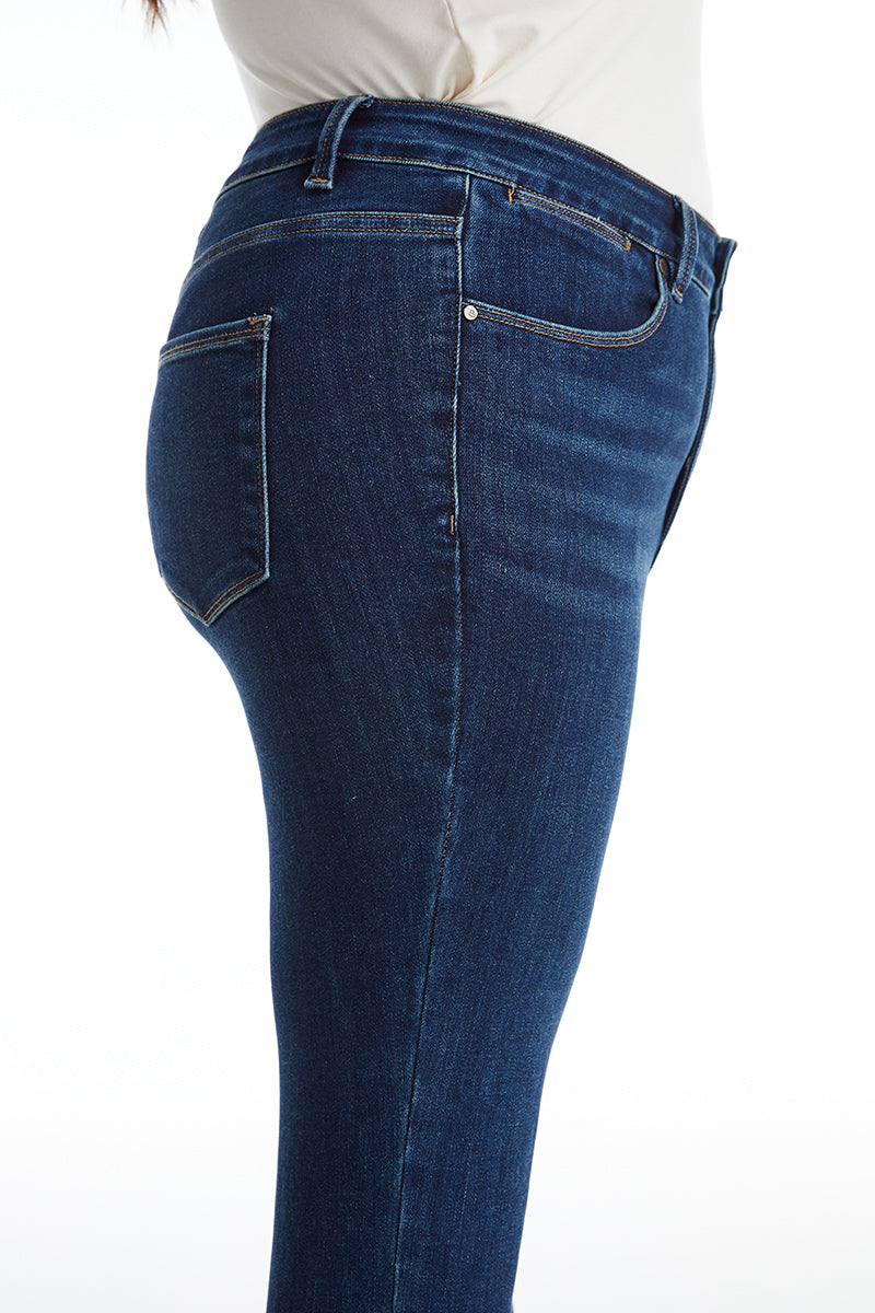 MID RISE STRAIGHT LEG JEANS BYT5001-P DB