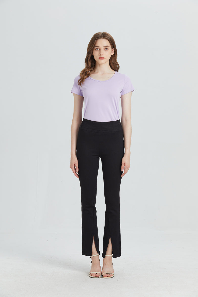 HIGH RISE FLARE JEANS BYF1070