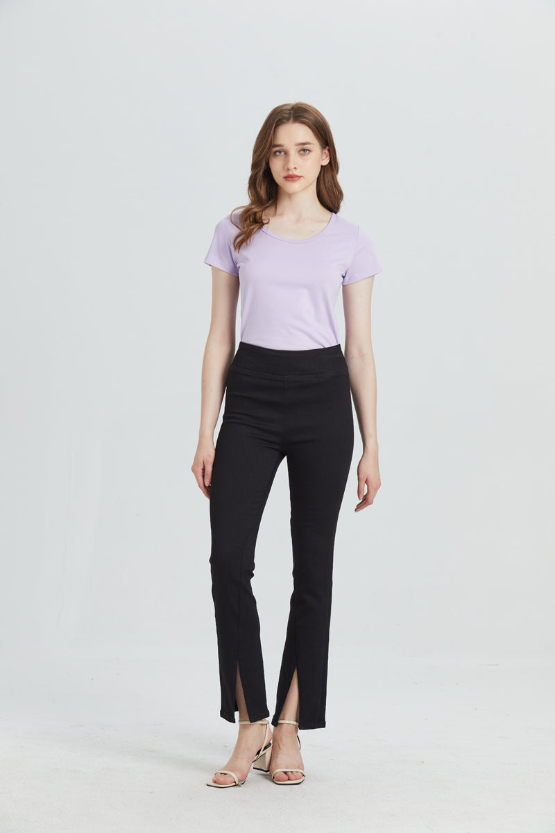 HIGH RISE FLARE JEANS BYF1070