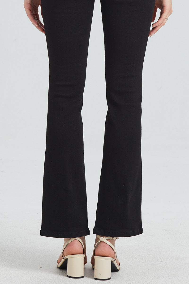 HIGH RISE FLARE JEANS BYF1070