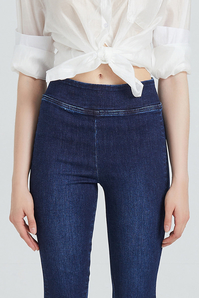 HIGH RISE FLARE JEANS BYF1072