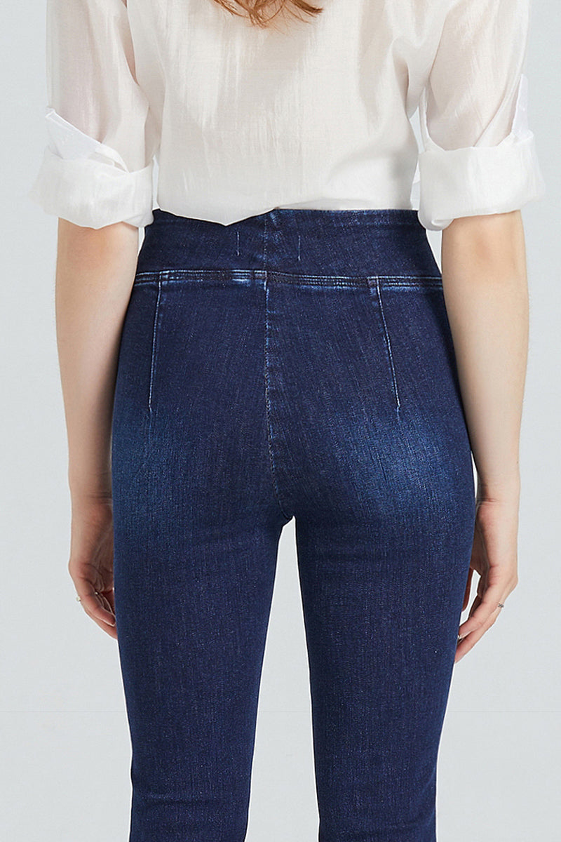 HIGH RISE FLARE JEANS BYF1072