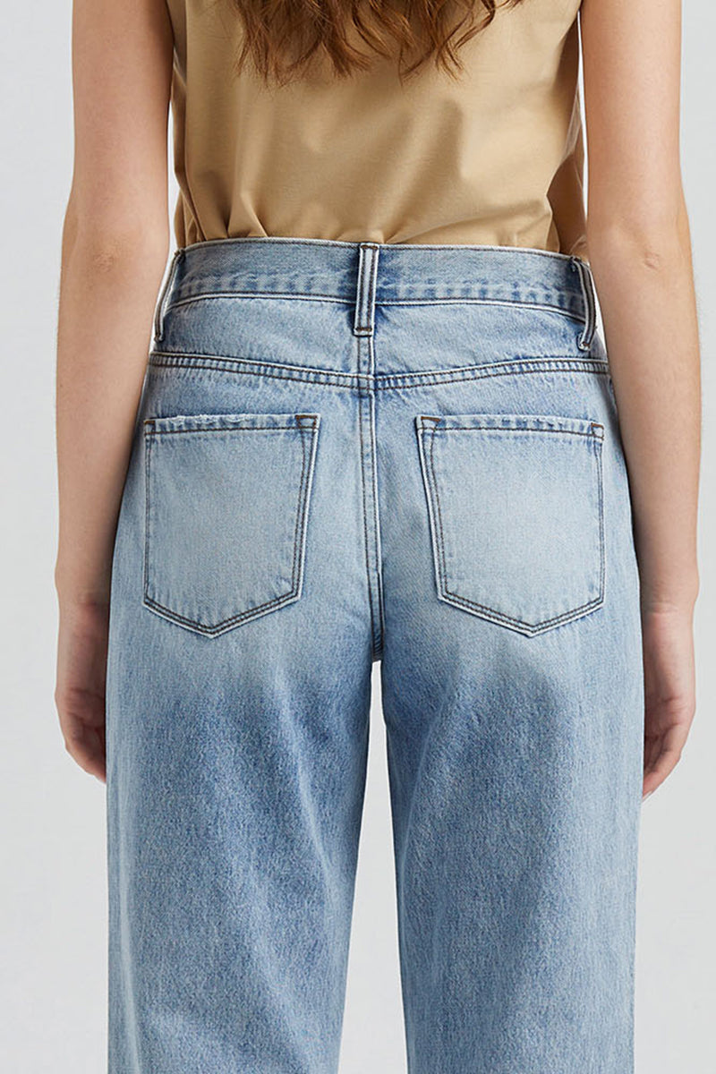 HIGH RISE WIDE LEG JEANS BYW8004