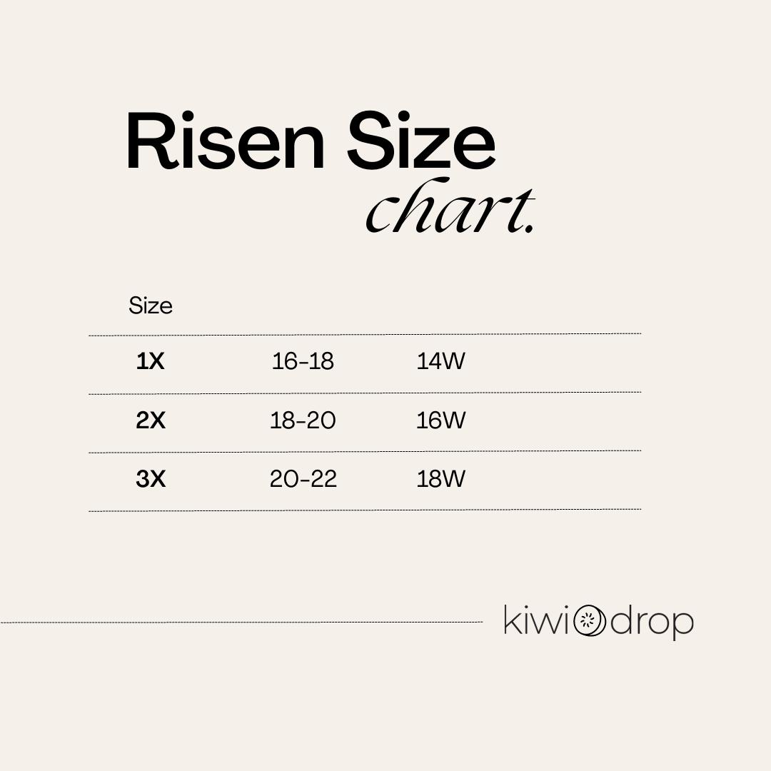 Risen Mid-Rise Button Down Wide Leg Jeans