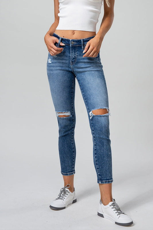 MID RISE SKINNY JEANS BYS2017