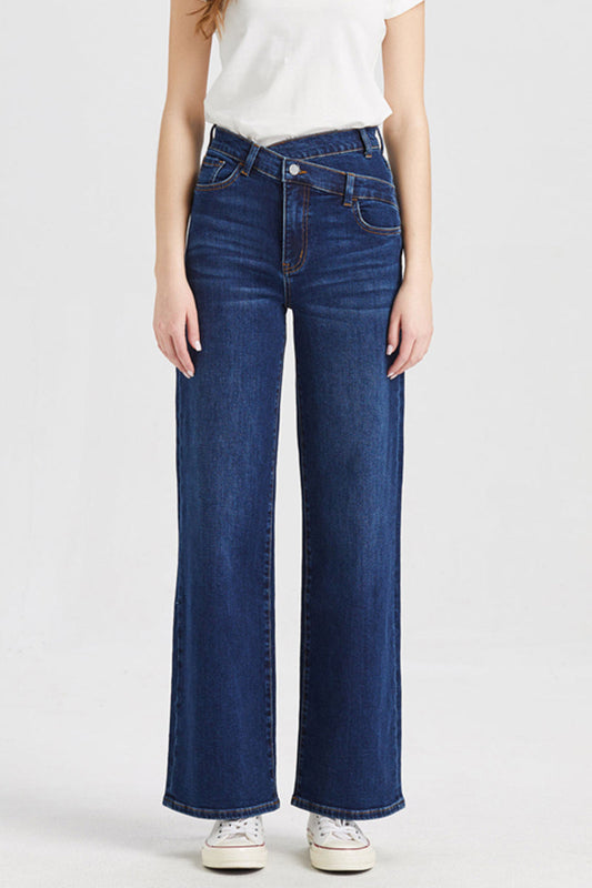 HIGH RISE WIDE LEG JEANS BYW8002