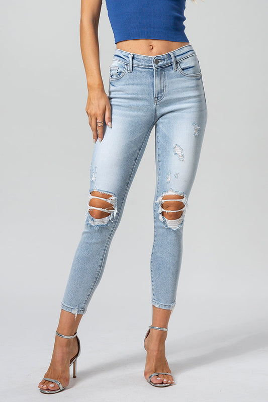 HIGH RISE SKINNY JEANS BYS2018