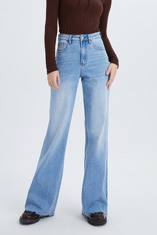 HIGH RISE WIDE LEG JEANS BYW8101