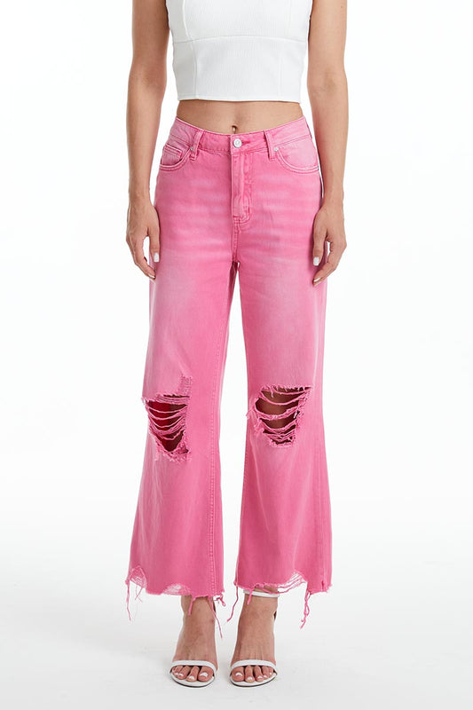 HIGH RISE VINTAGE CROP FLARE BYF1103 RAZ