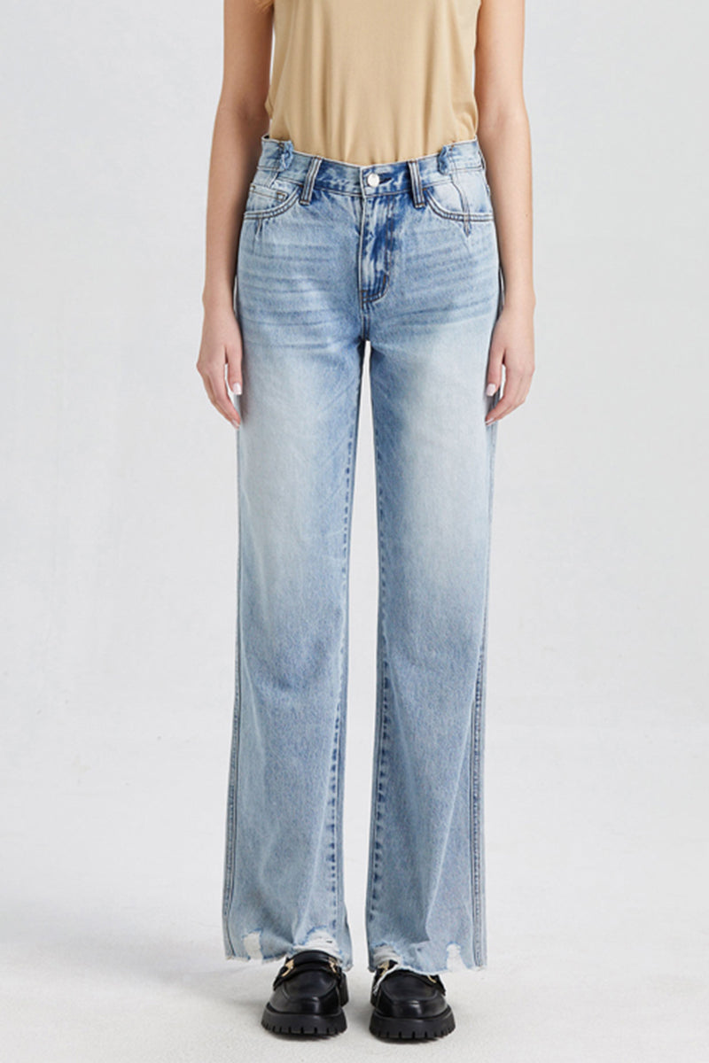 HIGH RISE WIDE LEG JEANS BYW8004