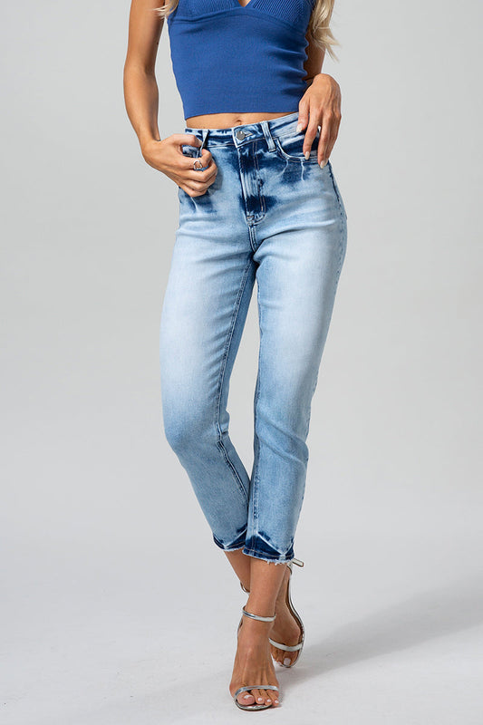 HIGH RISE MOM JEANS BYM3008